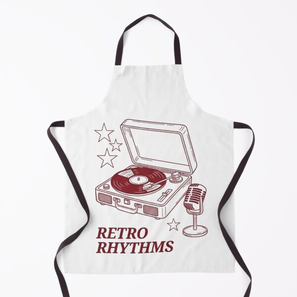 Item preview, Retro Rhythm Vintage Microphone CD Player Design designed and sold by Mialunaa.