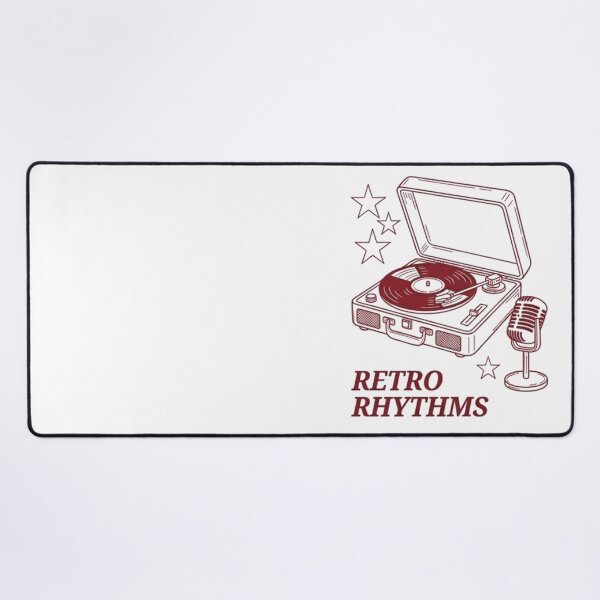 Item preview, Retro Rhythm Vintage Microphone CD Player Design designed and sold by Mialunaa.
