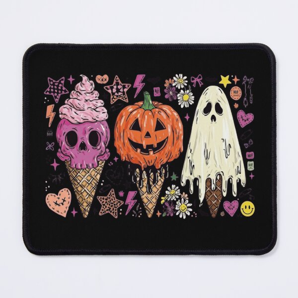 Item preview, Pastel Goth Halloween Ice Cream Cones - Spooky Sweet Aesthetic Doodles designed and sold by haitrieuic96.