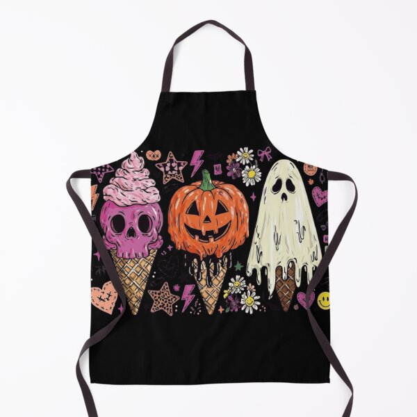 Item preview, Pastel Goth Halloween Ice Cream Cones - Spooky Sweet Aesthetic Doodles designed and sold by haitrieuic96.