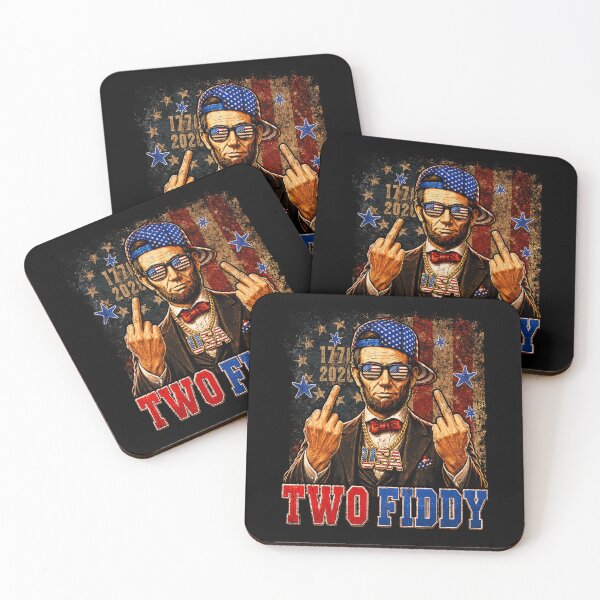 Item preview, Funny Lincoln Middle Finger two fiddy designed and sold by elongatedjazz.