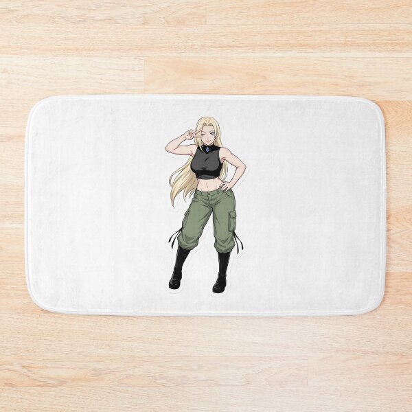 Item preview, Blonde Anime Ninja Girl Sticker – Cool Manga Warrior Pose Aesthetic Design designed and sold by Bhaskar Digital Art.