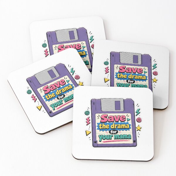 Item preview, Save the Drama Floppy Disk designed and sold by Mr-AShop.