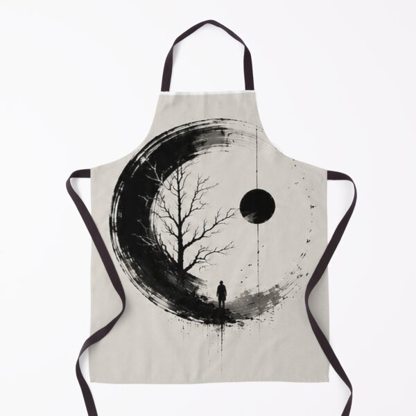 Item preview, Balance of Light and Darkness Ink Art designed and sold by Chaos world.