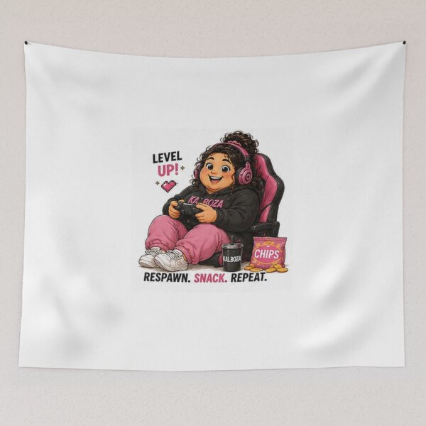 Item preview, Gaming Kalboza – Respawn. Snack. Repeat. designed and sold by layalistoresa.