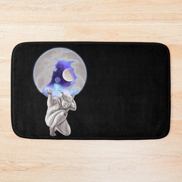 Item preview, Atlas carrying the Universe, handpainted picture designed and sold by AK-Hevonen.