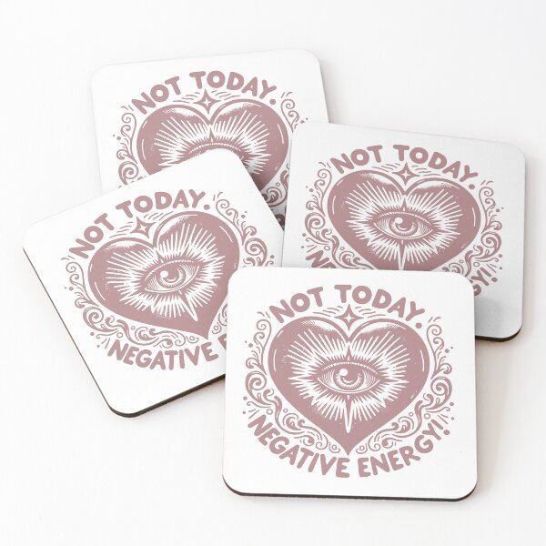 Item preview, Not Today Negative Energy designed and sold by Moon and Myth.