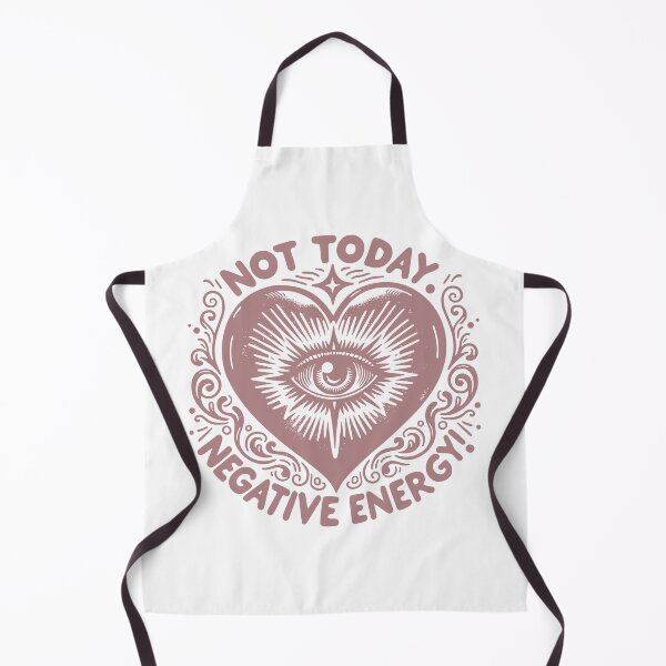 Item preview, Not Today Negative Energy designed and sold by Moon and Myth.