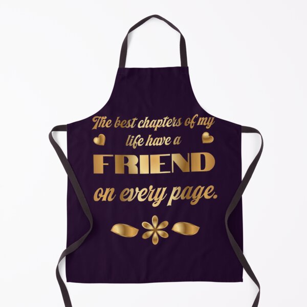 Item preview, The Best Chapters of My Life Have a Friend on Every Page — Gold Friendship Quote Gift designed and sold by HopeAndHustle.