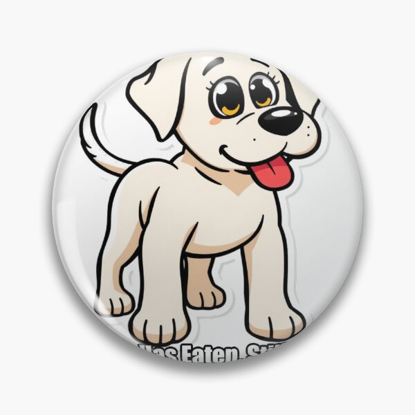 Item preview, Labrador Sticker - Will Eat Has Eaten Still Hungry - Funny Lab Gift designed and sold by pawdrops.