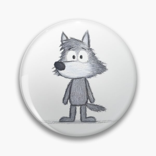 Item preview, Wild & Wacky Wolf designed and sold by Retro Whimsy.