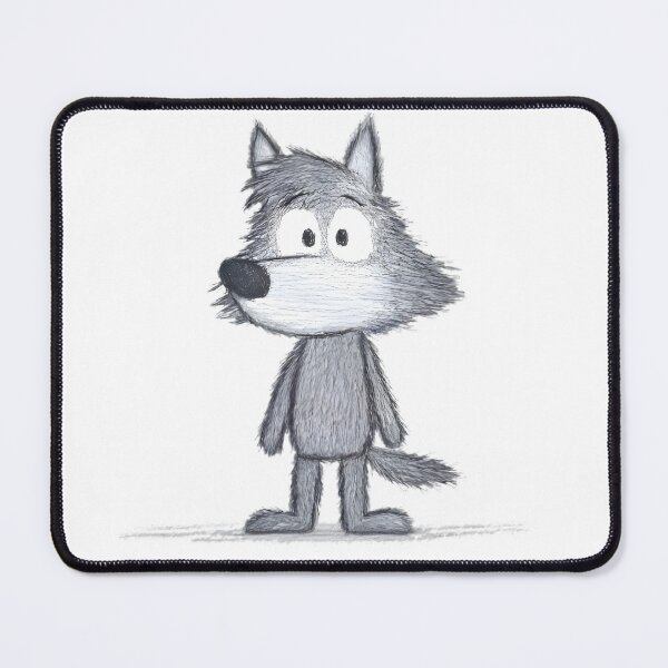 Item preview, Wild & Wacky Wolf designed and sold by Retro Whimsy.