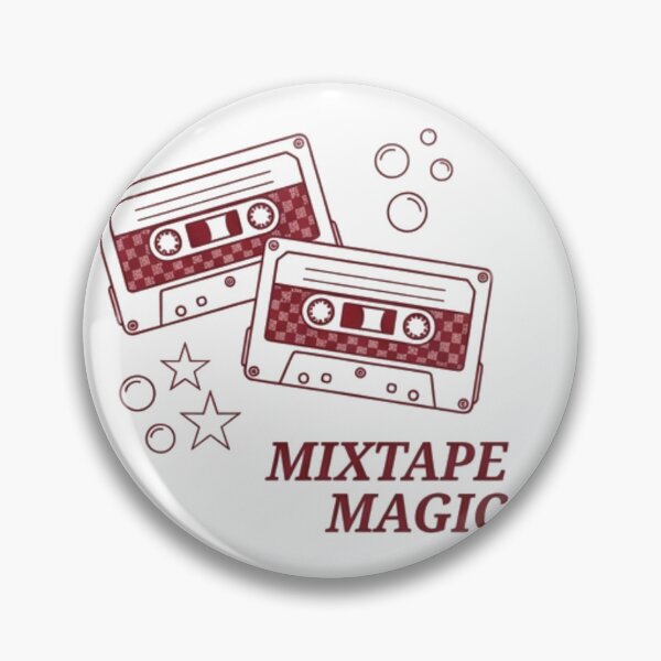 Item preview, Mixtape Magic Retro Cassette Music Design designed and sold by Mialunaa.