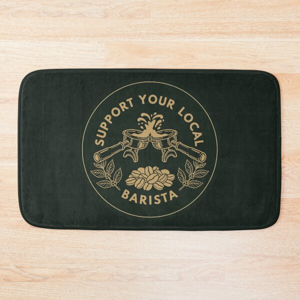 Item preview, Support Your Local Barista | Coffee sticker designed and sold by ianths.