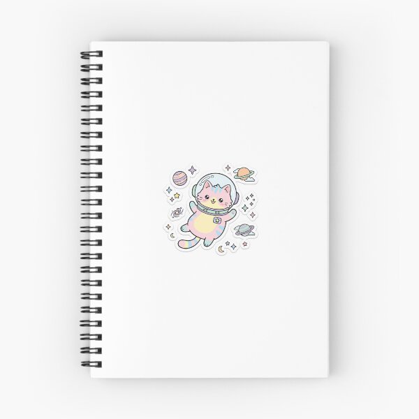 Item preview, Cute astronaut floating cat designed and sold by pradyunnel.