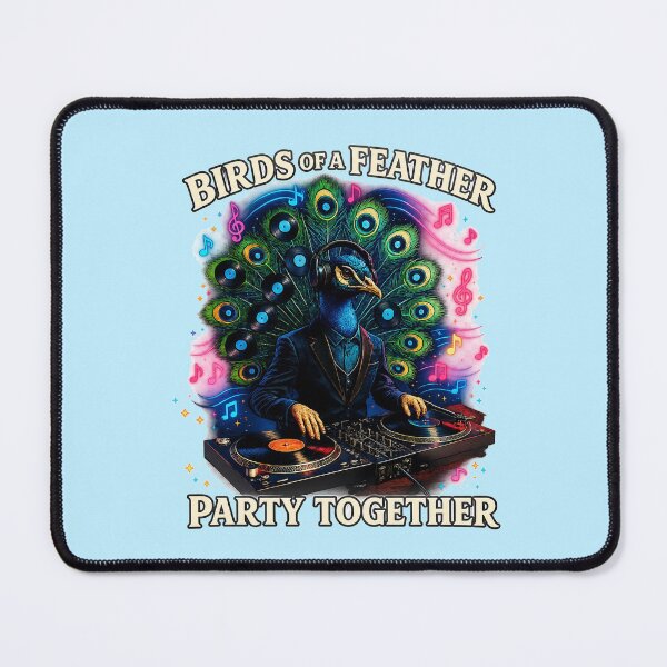 Item preview, Peacock DJ Music Lover Party Animal designed and sold by Gentlestate.