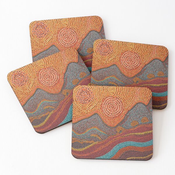 Item preview, Australian Aboriginal Dot Art  designed and sold by PamLeeDesign.