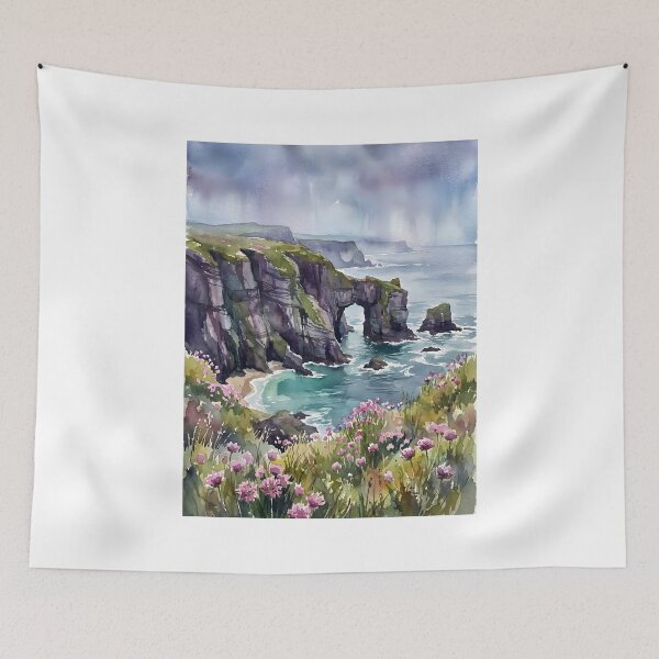 Item preview, retro nature cliff art designed and sold by stikrusak.