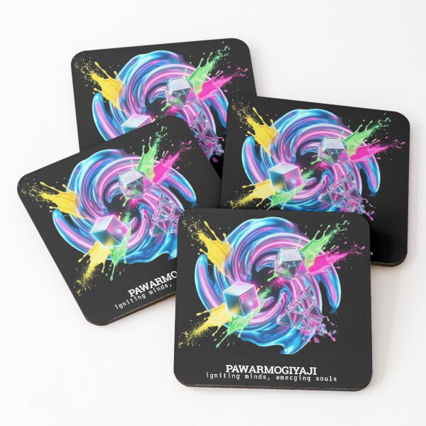 Item preview, ​3D Abstract Neon Swirl Colorful Vortex Art designed and sold by Pawar1999.