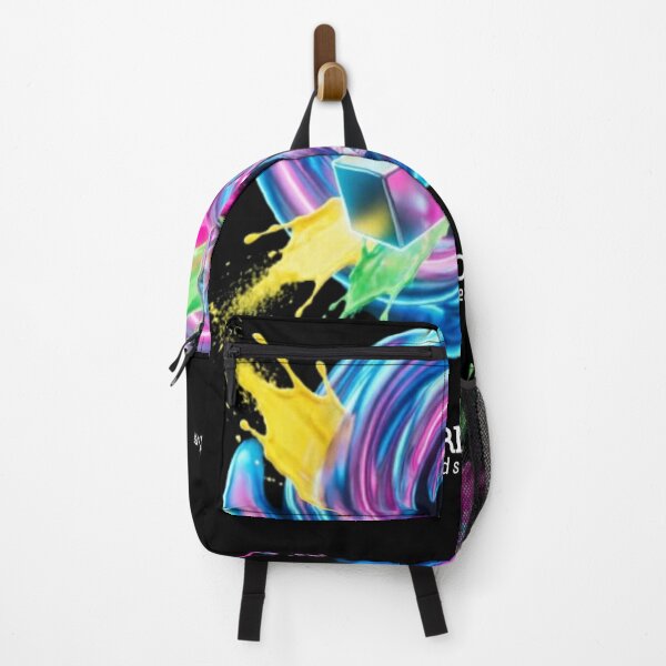 Item preview, ​3D Abstract Neon Swirl Colorful Vortex Art designed and sold by Pawar1999.