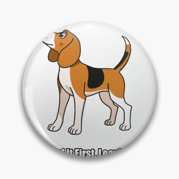 Item preview, Beagle Sticker - Smelled It First Leaving Now - Funny Beagle Gift designed and sold by pawdrops.