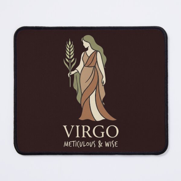 Item preview, Virgo Daily Horoscope – Elegant Virgo Maiden Zodiac Astrology Design designed and sold by Bhaskar Digital Art.