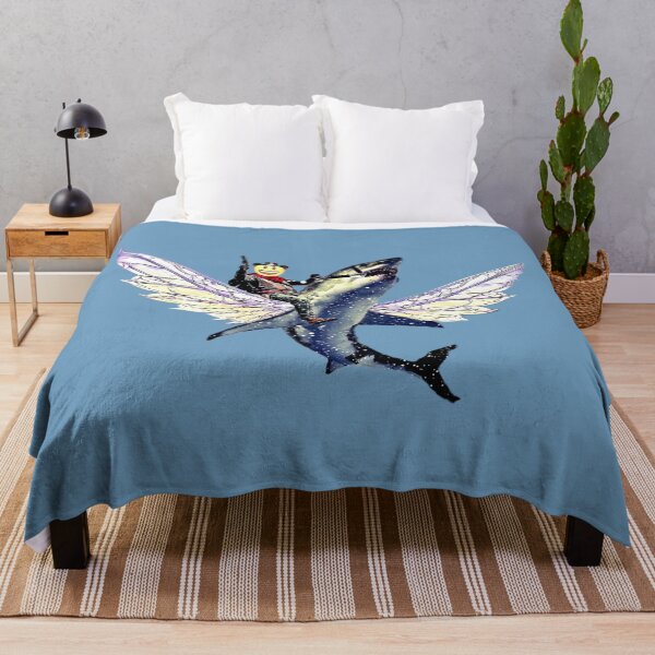 Item preview, Flying Shark Cowboy Emoji designed and sold by Mightymooseman.