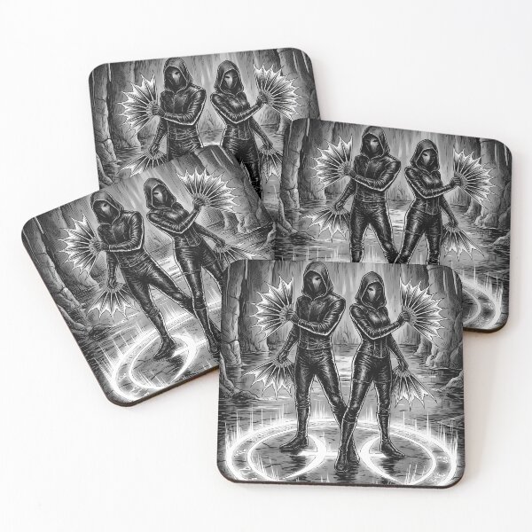 Item preview, Pisces Zodiac Dark Fantasy Assassins Horoscope designed and sold by DarkOriginArts.