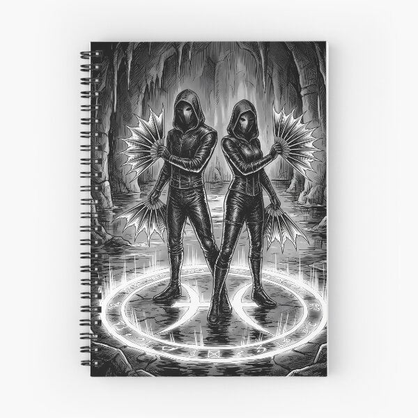 Item preview, Pisces Zodiac Dark Fantasy Assassins Horoscope designed and sold by DarkOriginArts.