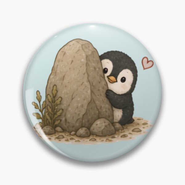Item preview, Cute Peekaboo Penguin designed and sold by MellowMunchkins.