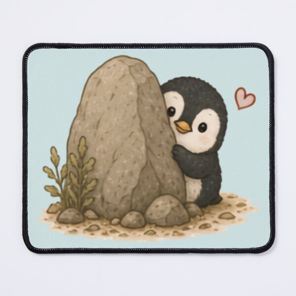 Item preview, Cute Peekaboo Penguin designed and sold by MellowMunchkins.