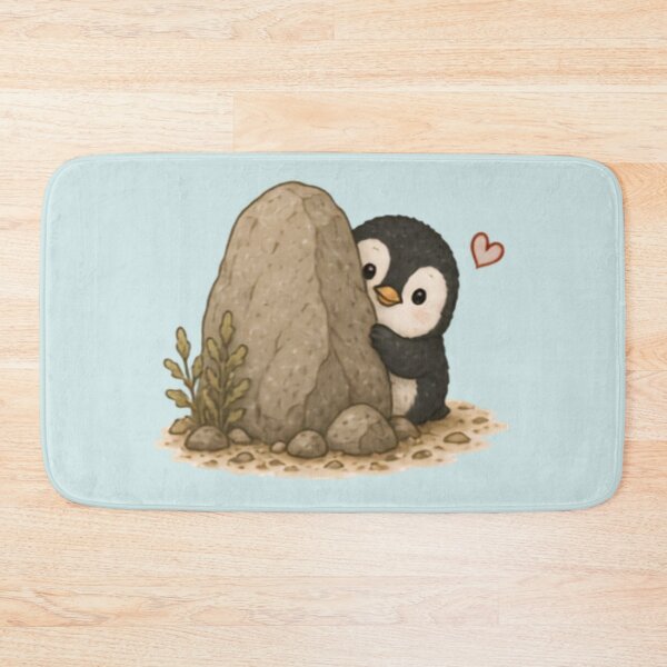 Item preview, Cute Peekaboo Penguin designed and sold by MellowMunchkins.