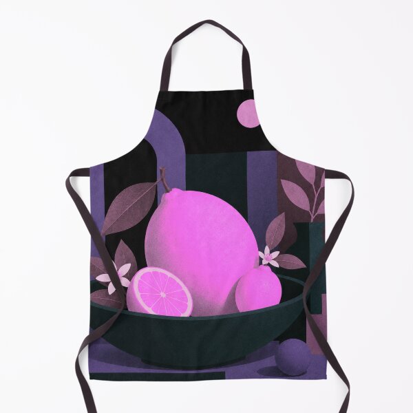 Item preview, Pink Lemon Still Life | Mid Century Modern Botanical Art designed and sold by joycrysstudio.