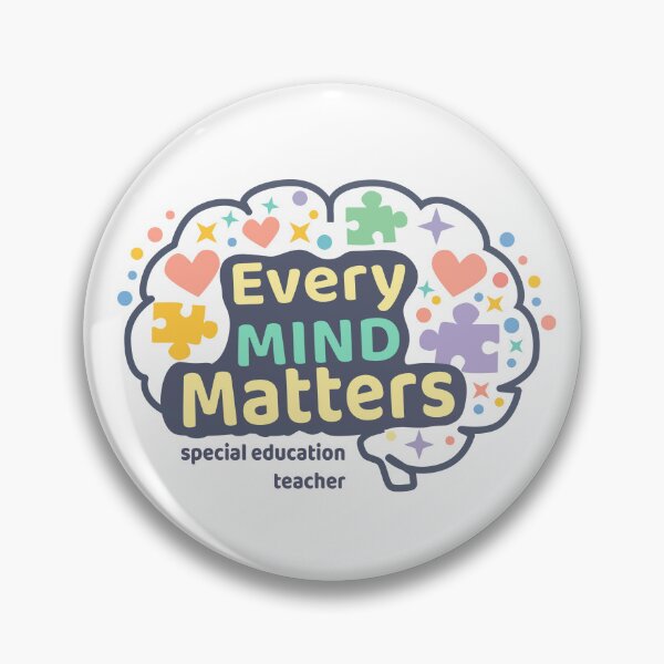 Item preview, Special Education Teacher Every Mind Matters | Inclusive Classroom Design designed and sold by Nubrixa-Studio.