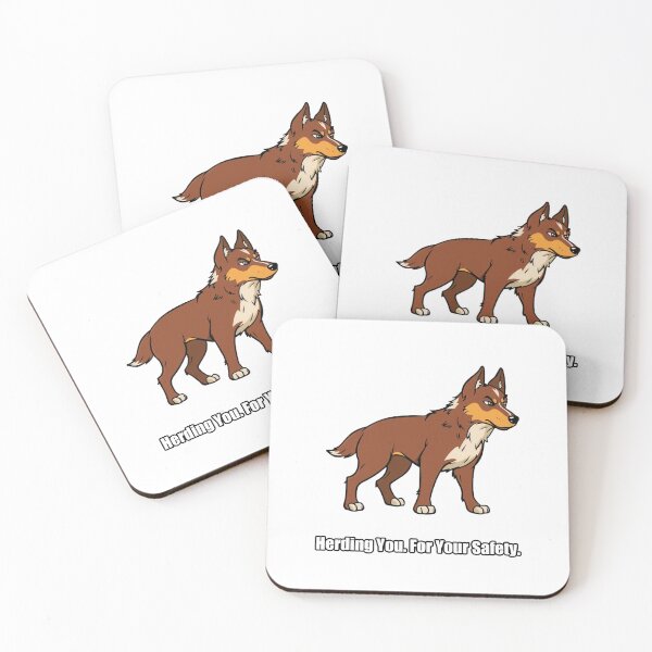 Item preview, Australian Shepherd Sticker - Herding You For Your Safety - Aussie Gift designed and sold by pawdrops.