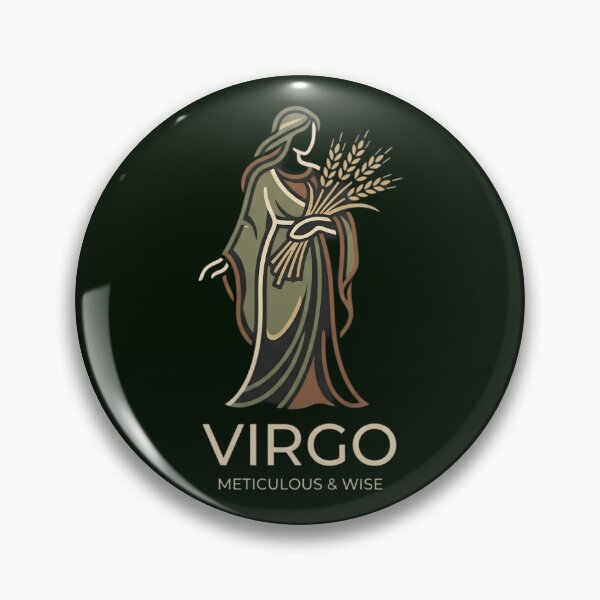 Item preview, Virgo Daily Horoscope – Harvest Goddess Virgo Zodiac Astrology Art designed and sold by Bhaskar Digital Art.