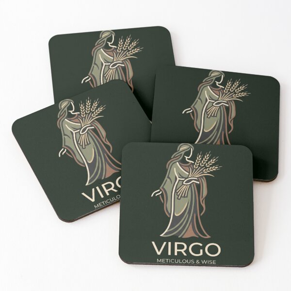 Item preview, Virgo Daily Horoscope – Harvest Goddess Virgo Zodiac Astrology Art designed and sold by Bhaskar Digital Art.