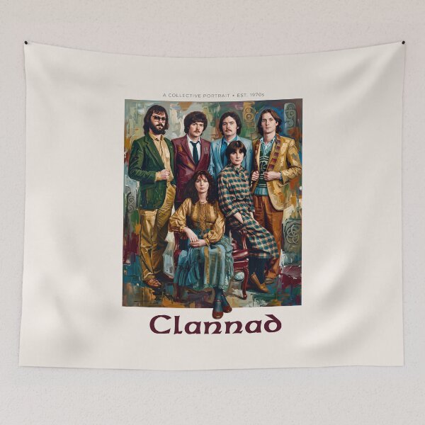 Item preview, Clannad Vintage Band Poster Art designed and sold by ARTROGAN.