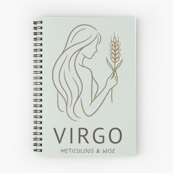 Item preview, Virgo Daily Horoscope – Minimalist Virgo Line Art Zodiac Astrology Design designed and sold by Bhaskar Digital Art.