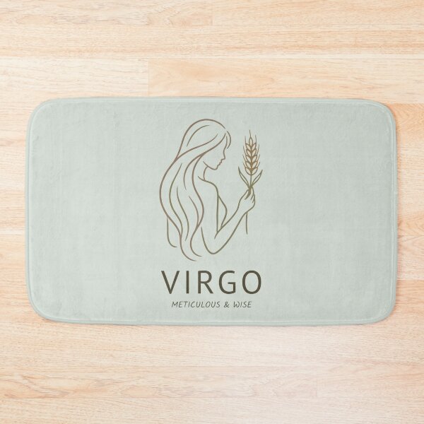 Item preview, Virgo Daily Horoscope – Minimalist Virgo Line Art Zodiac Astrology Design designed and sold by Bhaskar Digital Art.