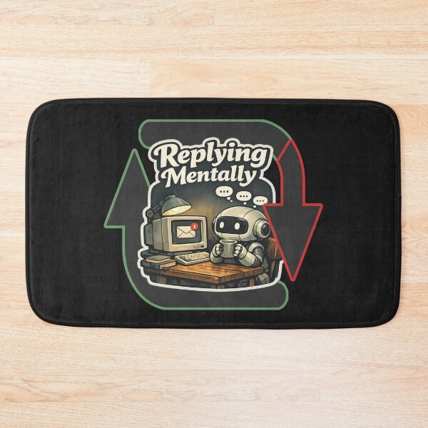 Item preview, Replying Mentally designed and sold by QuietNovaShop.
