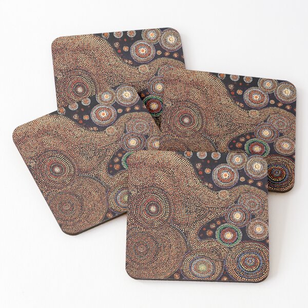Item preview, Australian Aboriginal Dot Art designed and sold by PamLeeDesign.