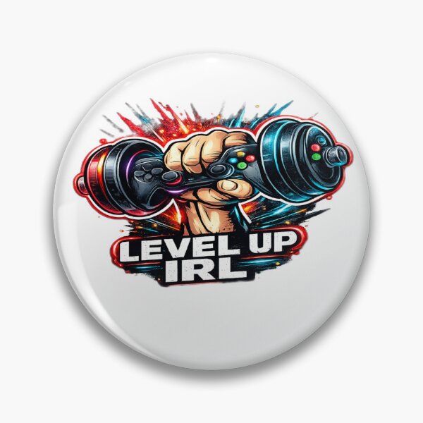 Item preview, Level Up IRL - Gamer Gym Motivation designed and sold by TrendyWearsuits.