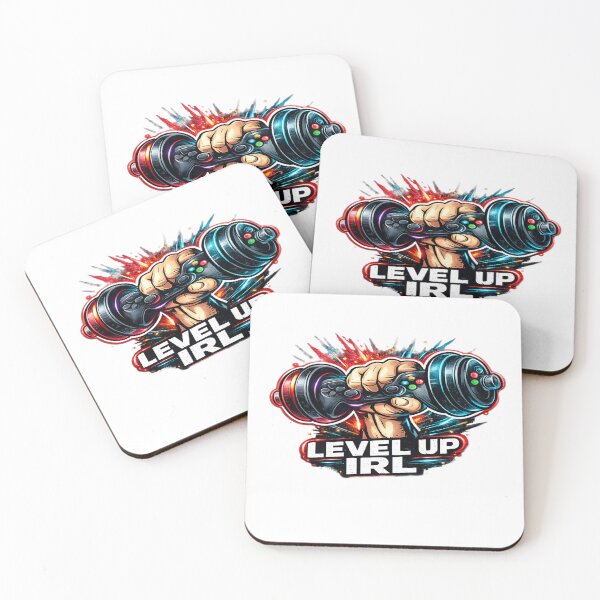 Item preview, Level Up IRL - Gamer Gym Motivation designed and sold by TrendyWearsuits.