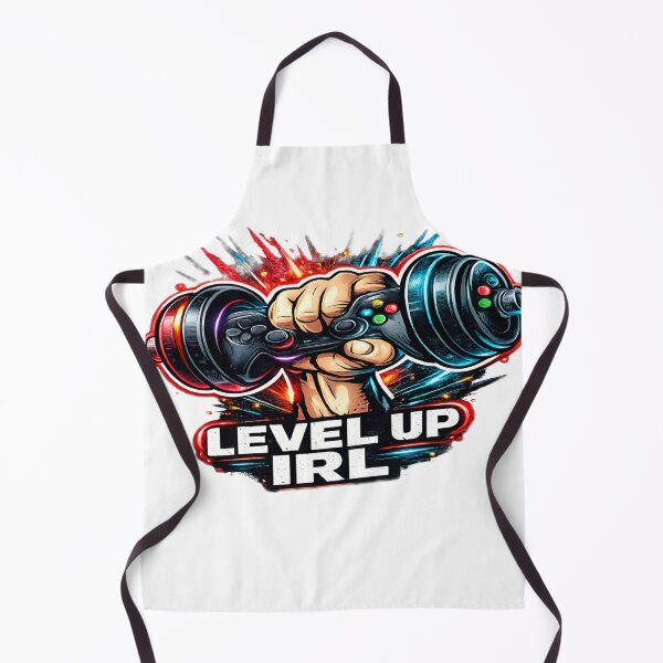 Item preview, Level Up IRL - Gamer Gym Motivation designed and sold by TrendyWearsuits.