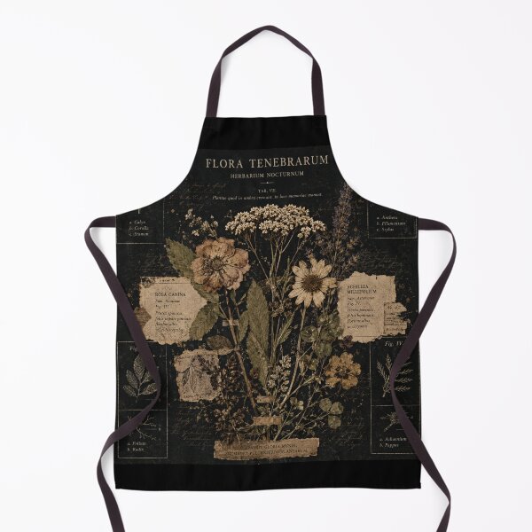 Item preview, Flora Tenebrarum Dark Herbarium Gothic Botanical Poster Design designed and sold by irfanshikh.