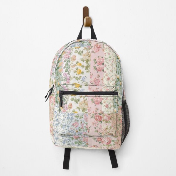 Item preview, Romantic Vintage Floral Patchwork Pattern designed and sold by Kritiveemporio.