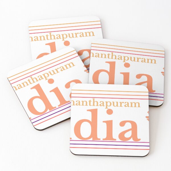 Item preview, Thiruvananthapuram India City Marked On Country Map designed and sold by TheIconSmith.