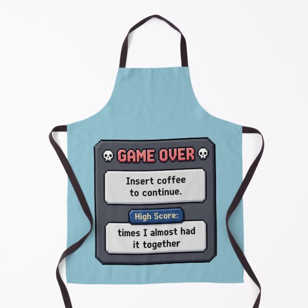 Item preview, Game Over – Insert Coffee designed and sold by Icareis-Studios.