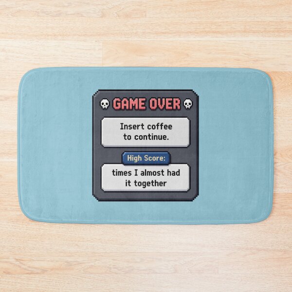 Item preview, Game Over – Insert Coffee designed and sold by Icareis-Studios.